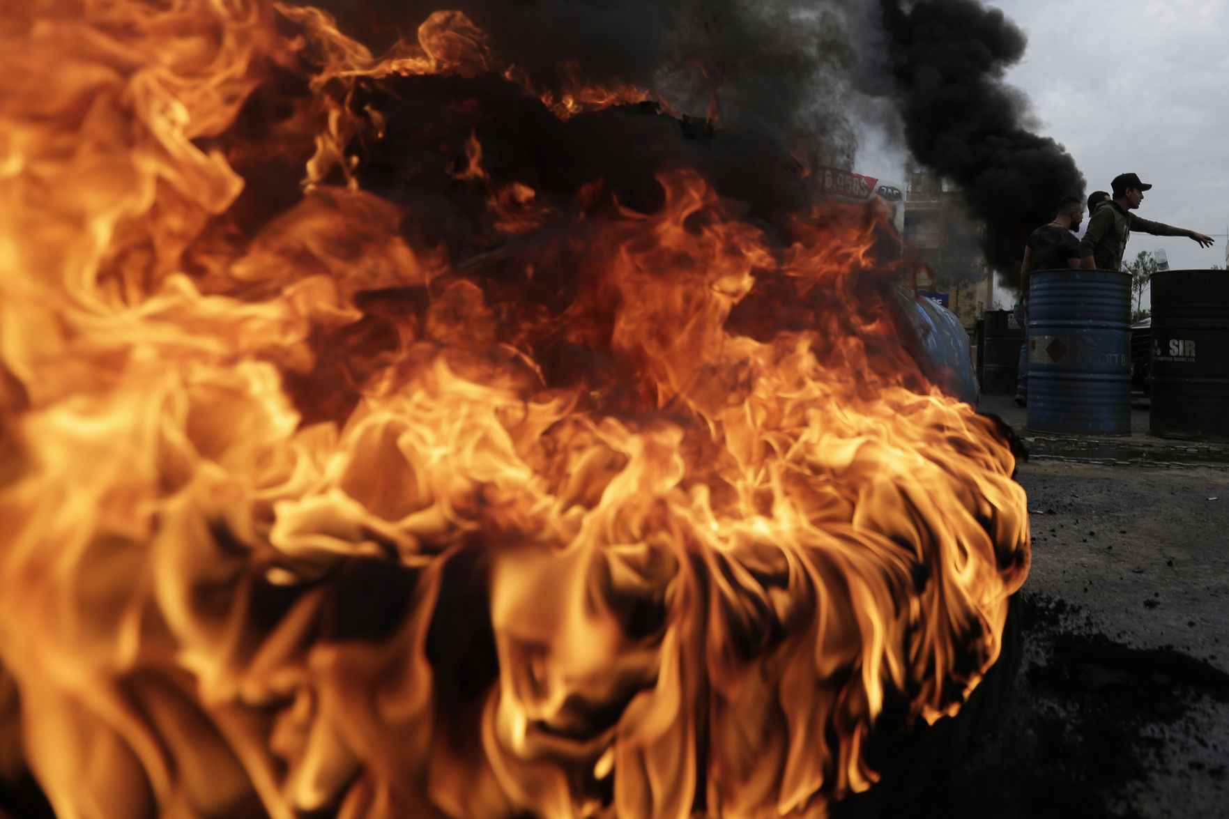 APTOPIX Lebanon Protests